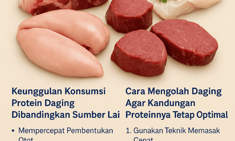 kandungan protein daging