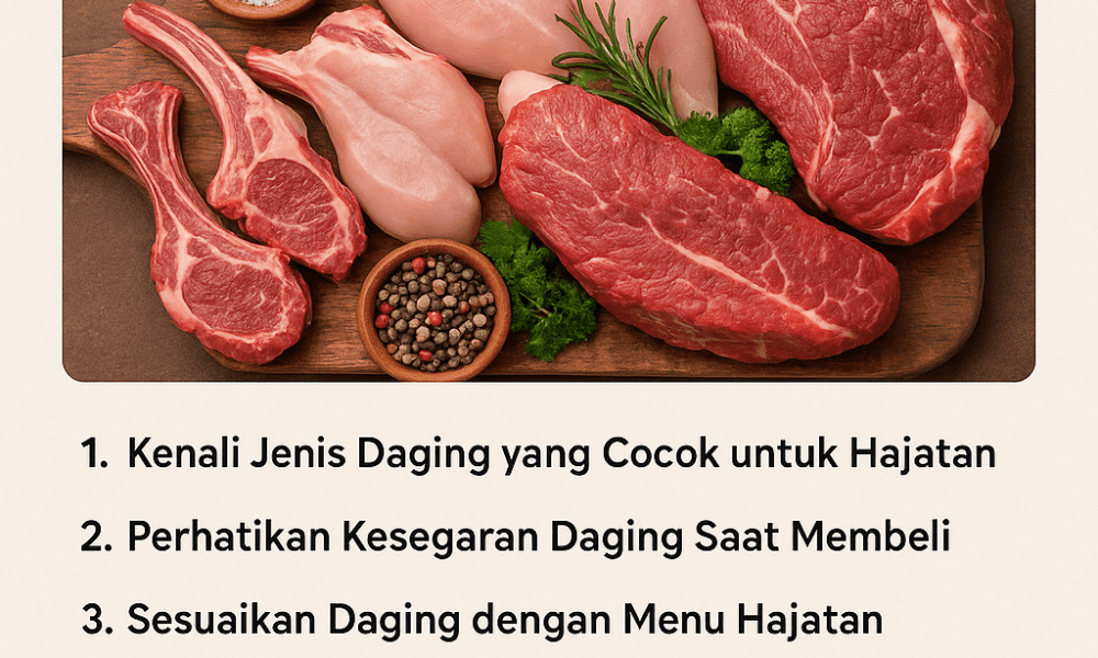 tips memilih daging untuk hajatan