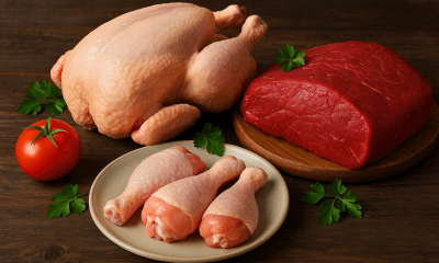 ayam warna merah sapi