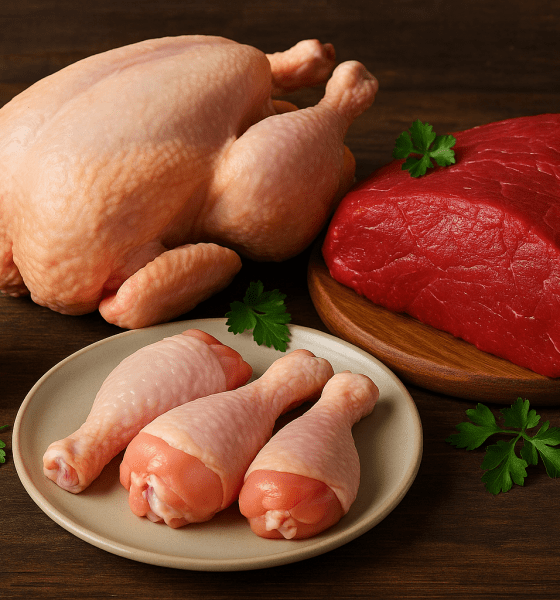 ayam warna merah sapi