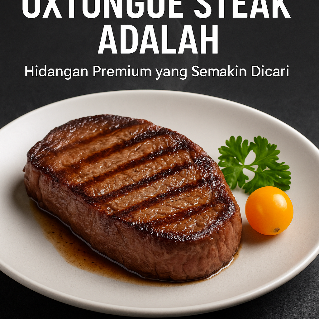 Oxtongue steak adalah
