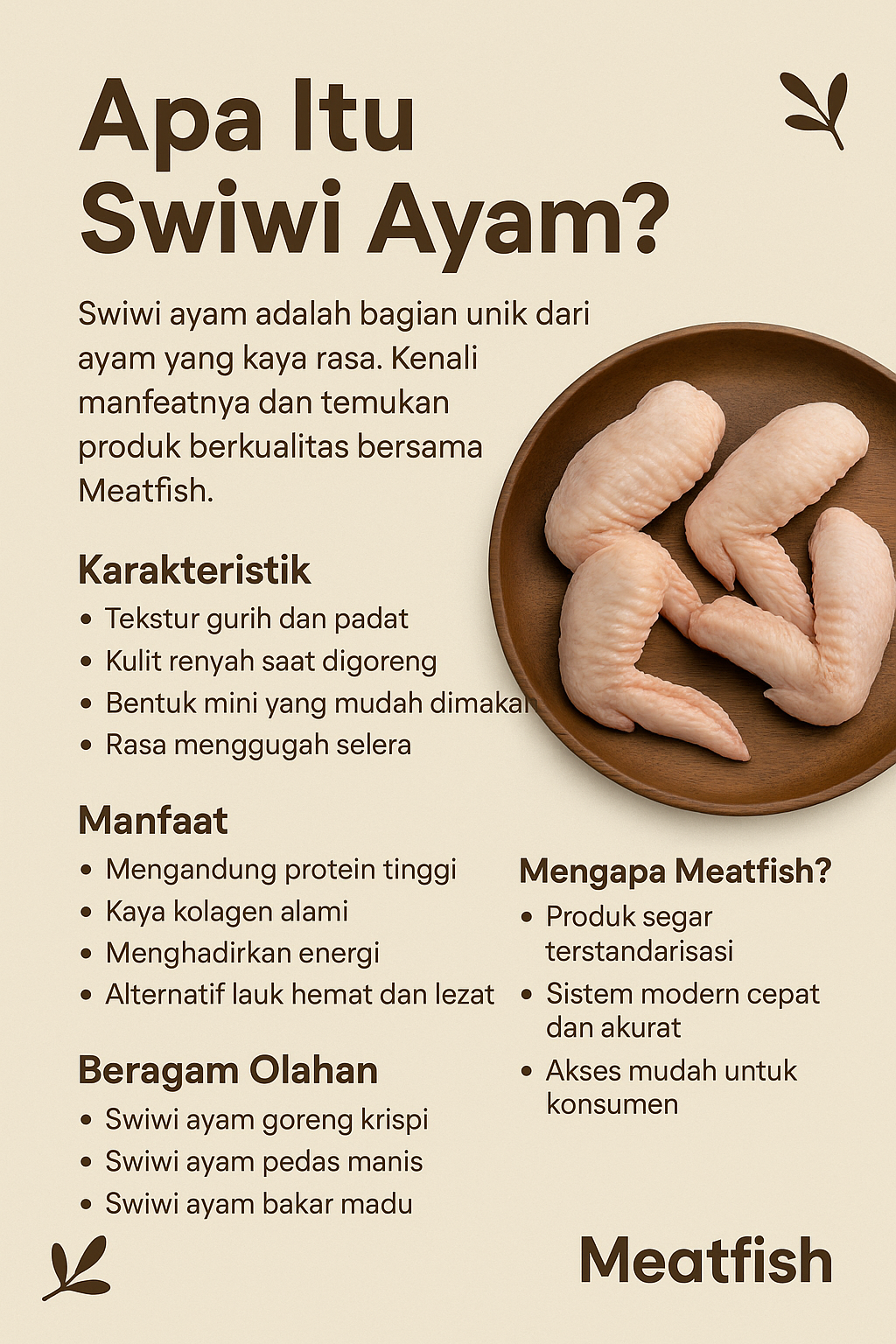 Swiwi ayam adalah