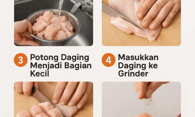 cara membuat daging giling ayam