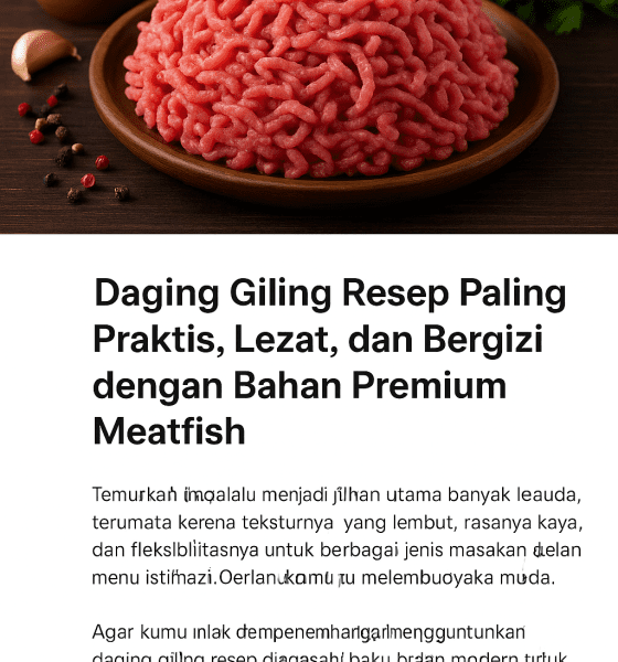 daging giling resep