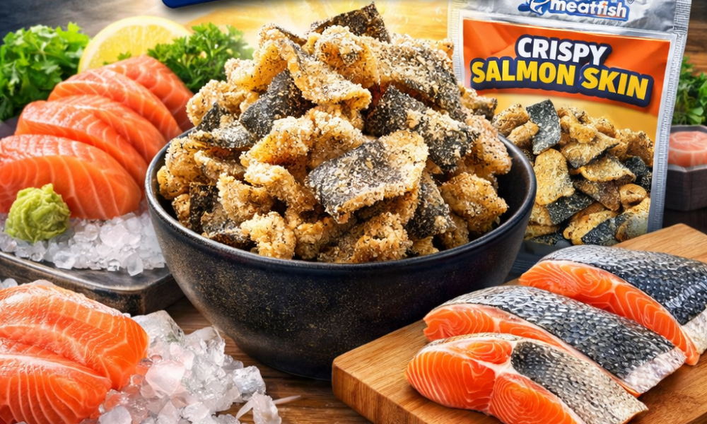 Jual salmon skin
