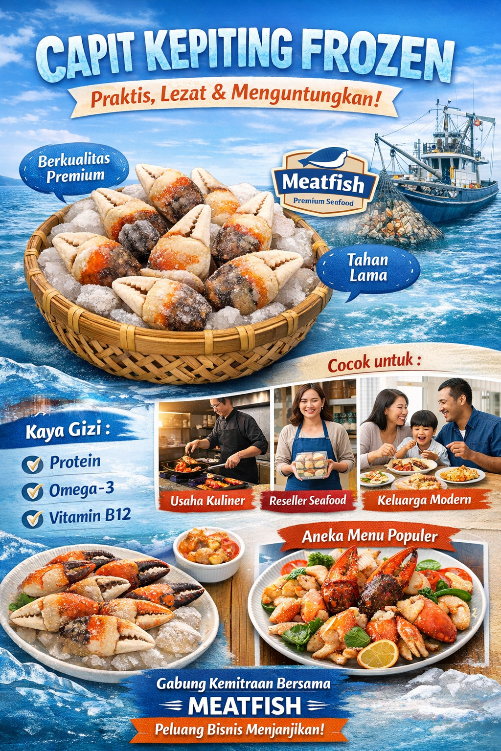 harga Capit kepiting frozen