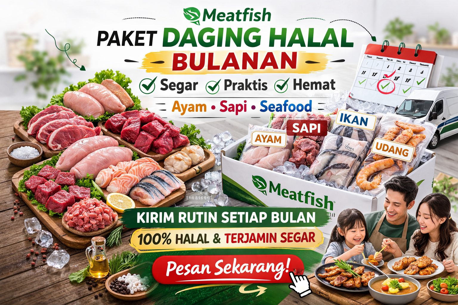 daging halal bulanan