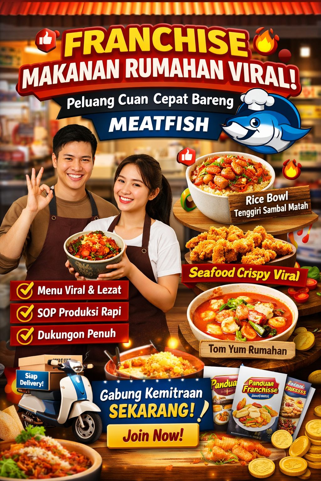 Franchise makanan pinggir jalan