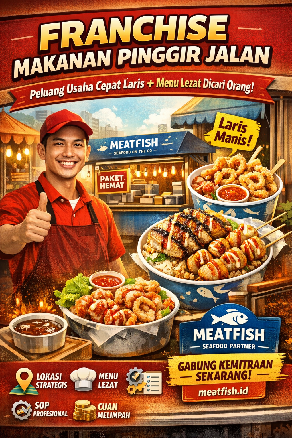 Franchise makanan pinggir jalan