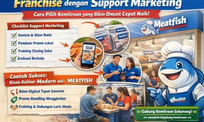 Franchise dengan support marketing