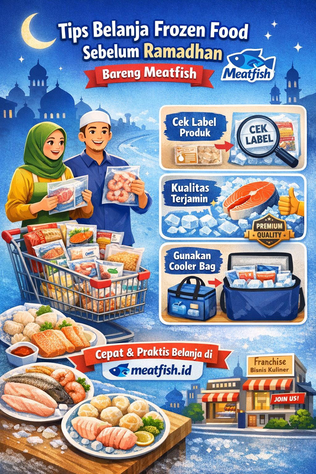 Tips belanja frozen food sebelum Ramadhan