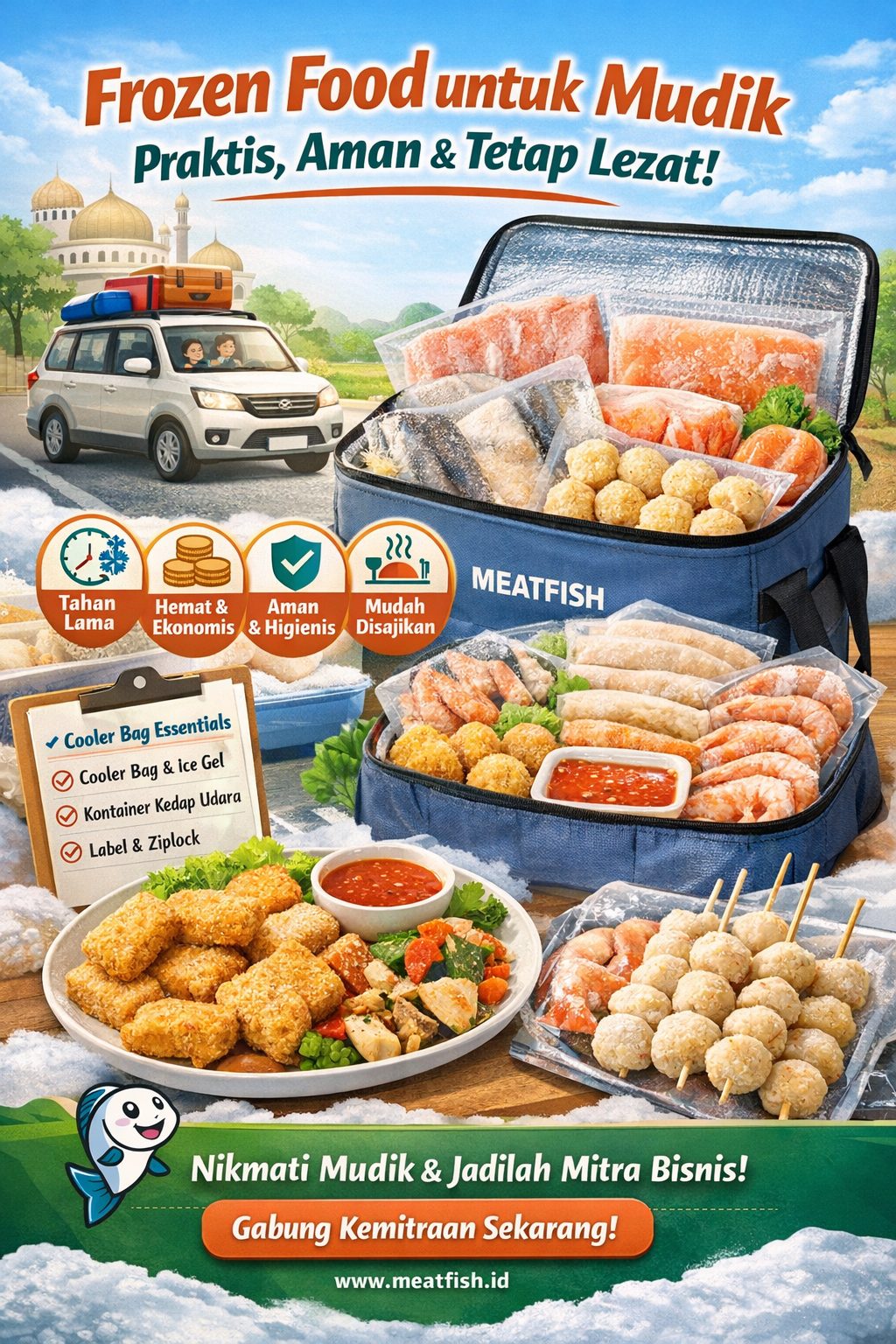 Frozen food untuk mudik