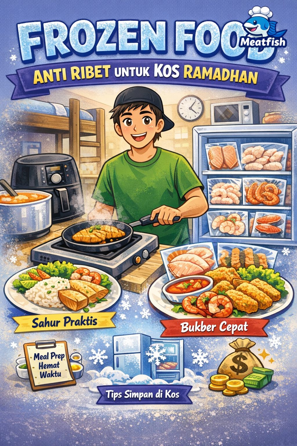 Frozen food untuk anak kos