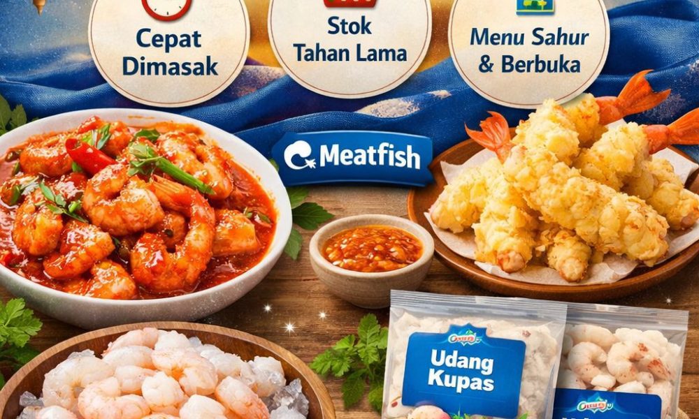 Frozen udang untuk Ramadhan