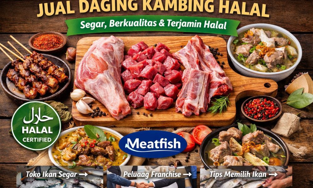 Jual daging kambing halal