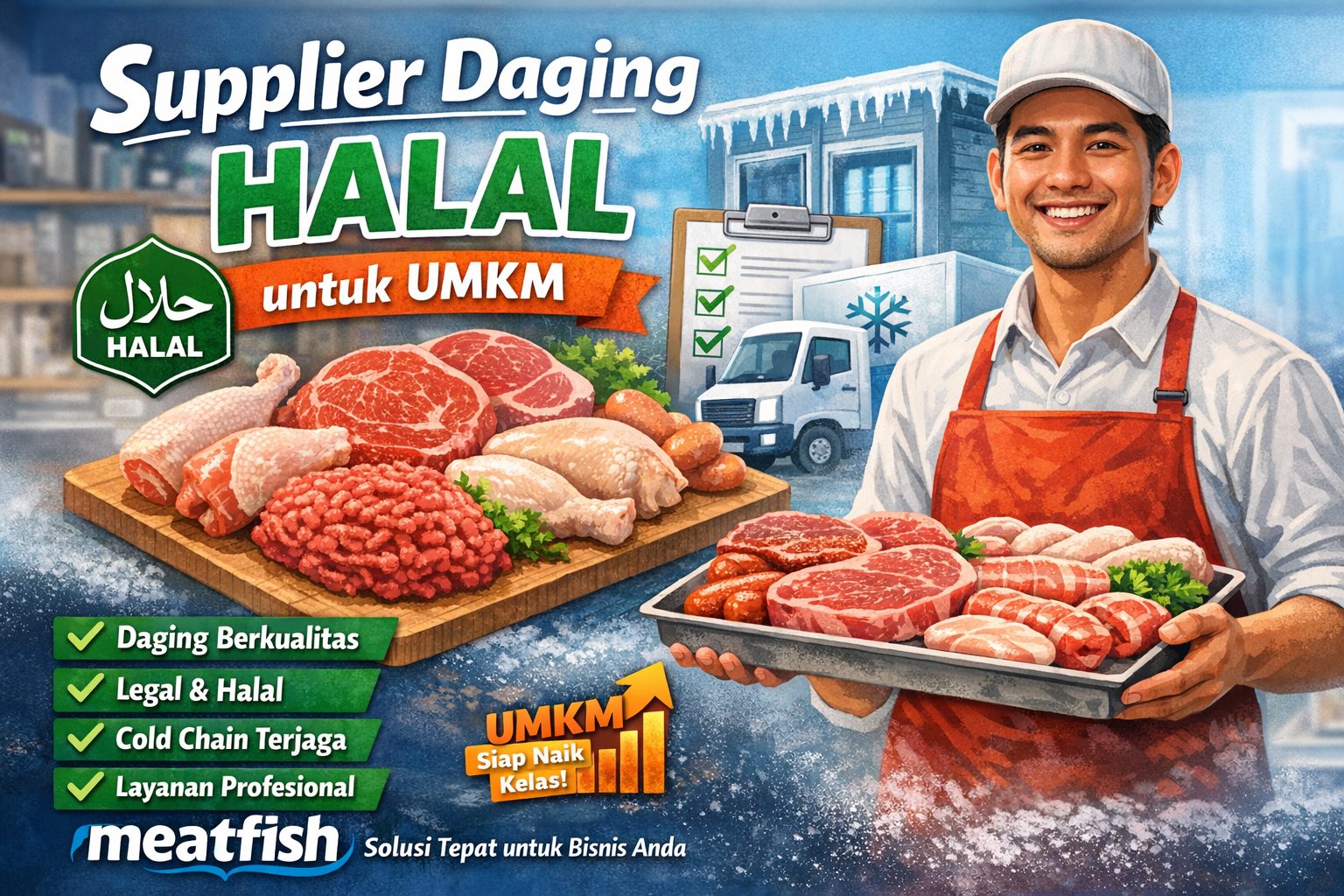 Supplier daging halal untuk UMKM