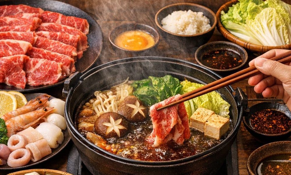 Daging halal untuk sukiyaki