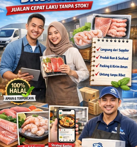 Daging halal dropship