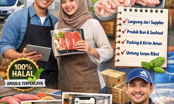 Daging halal dropship
