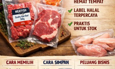 Daging halal kemasan vakum