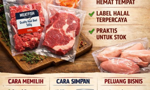 Daging halal kemasan vakum