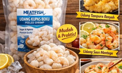 Udang kupas beku