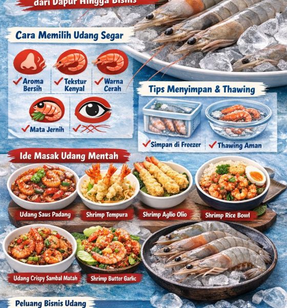 Raw shrimp