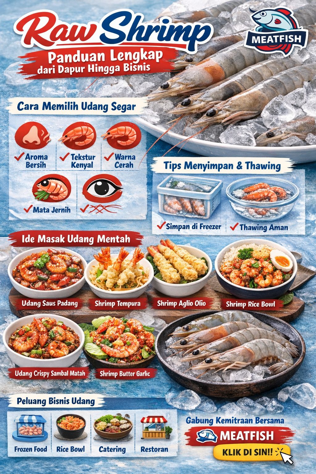 Raw shrimp