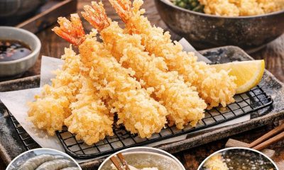 Resep shrimp tempura