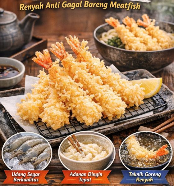 Resep shrimp tempura