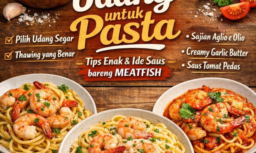 Udang untuk pasta