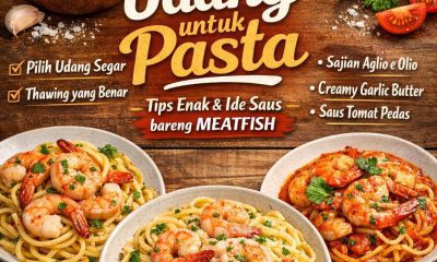 Udang untuk pasta