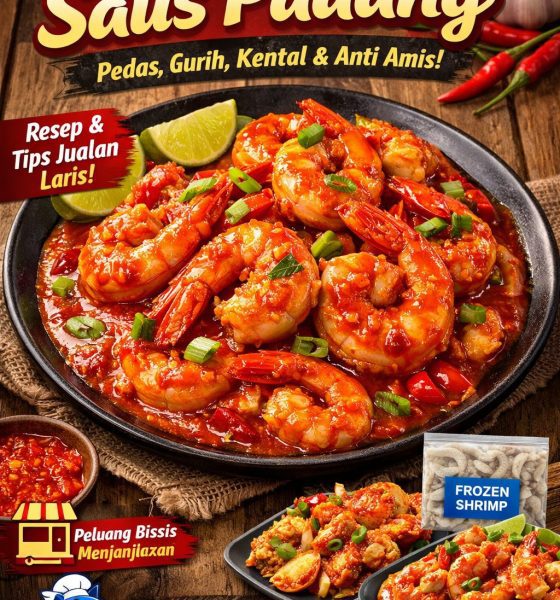 Resep udang saus padang