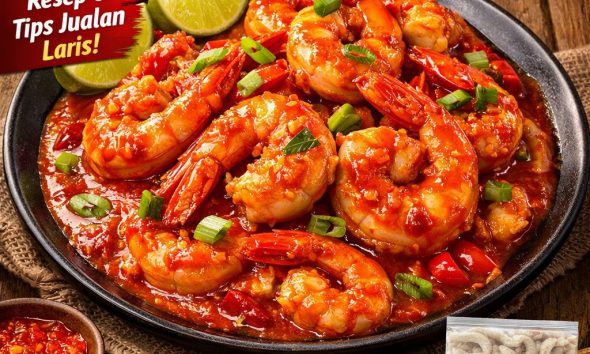 Resep udang saus padang