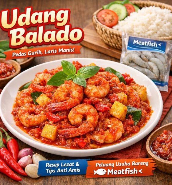 Resep udang balado