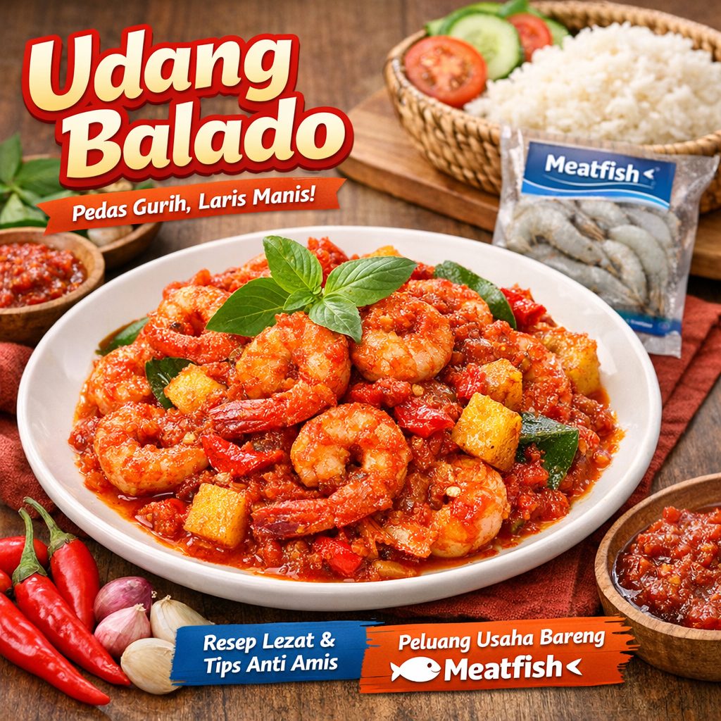 Resep udang balado