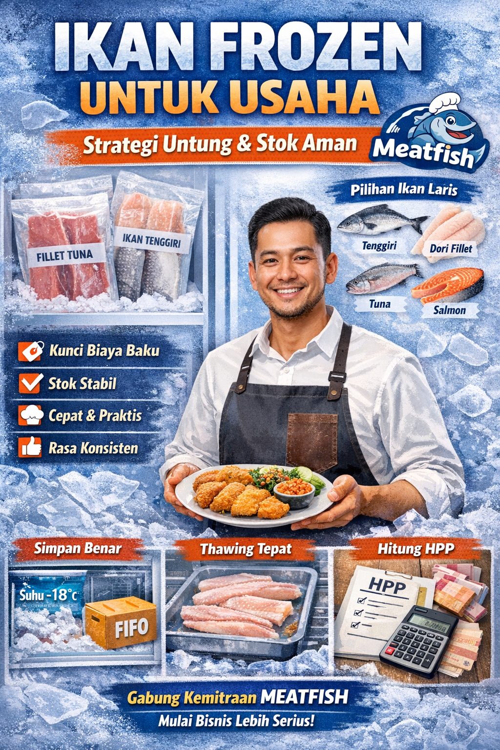 Ikan frozen untuk usaha