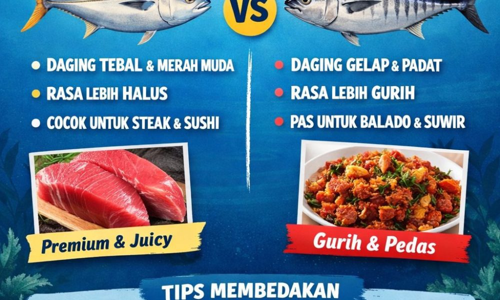 Tenggiri vs kembung bedanya apa