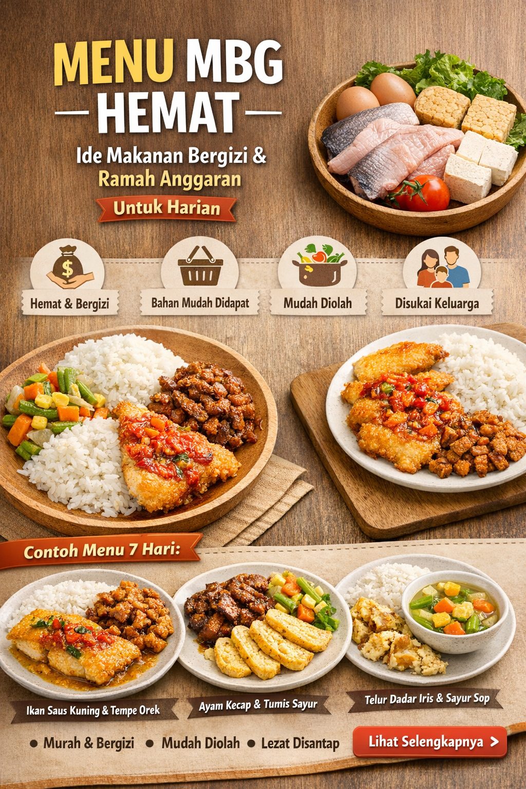 Menu MBG hemat