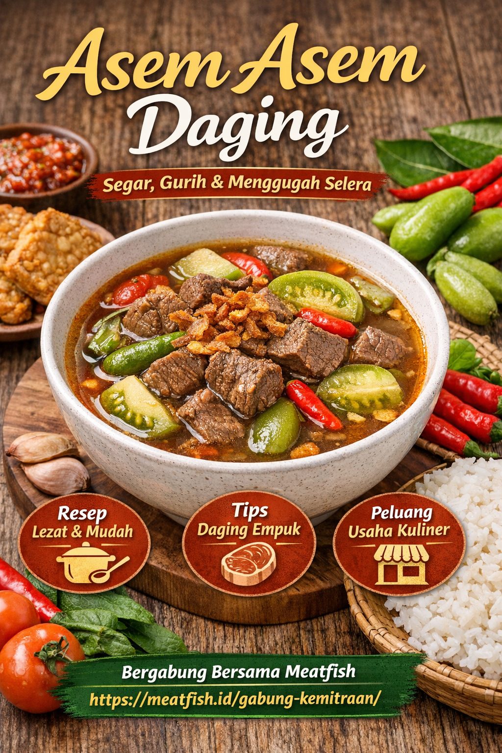 Asem asem daging