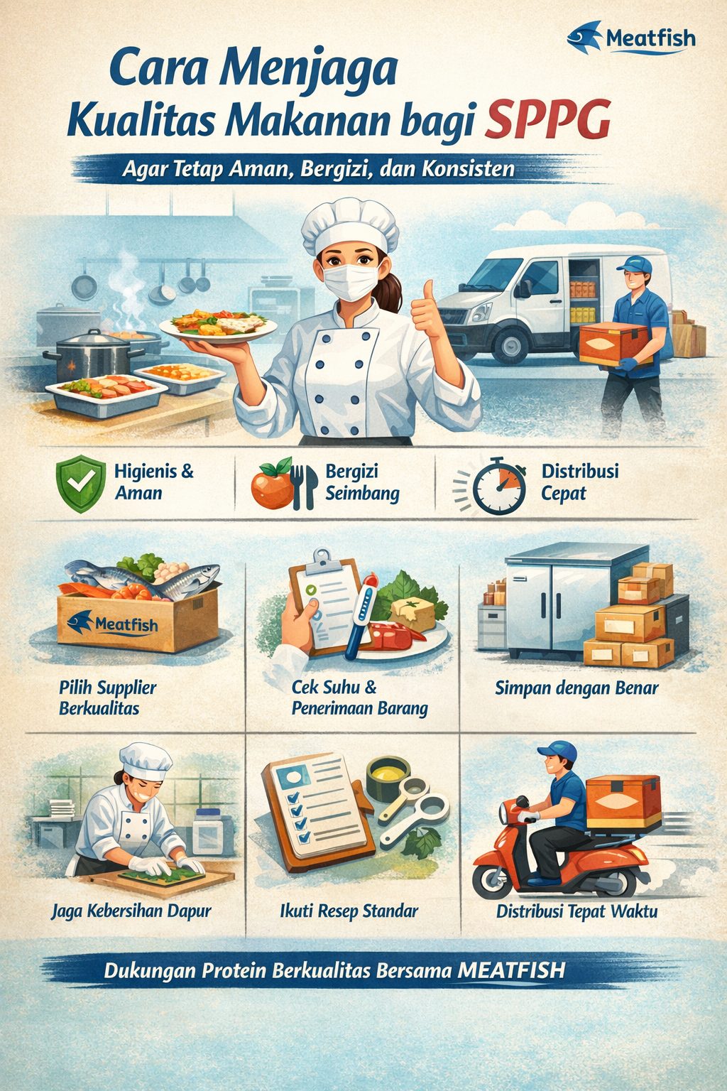 Cara menjaga kualitas makanan