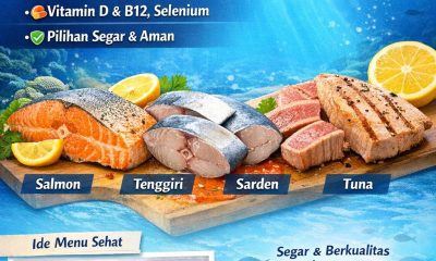 Ikan laut bagus untuk otak