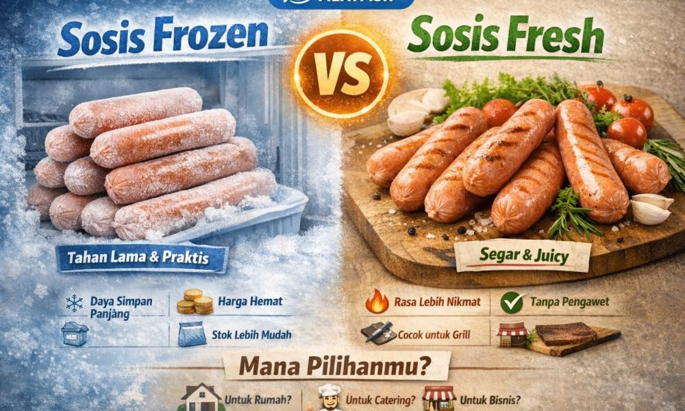 Sosis frozen vs sosis fresh