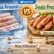 Sosis frozen vs sosis fresh