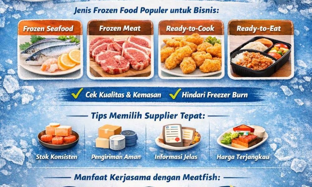 Kenali ciri frozen food rusak