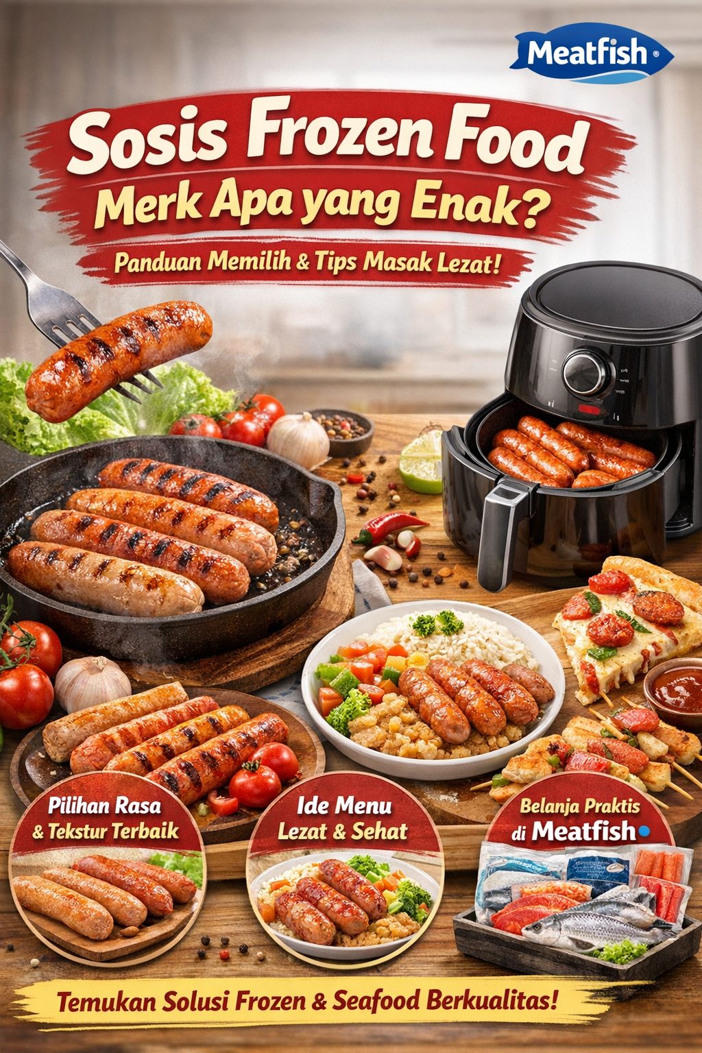 Sosis frozen food merk apa yang enak