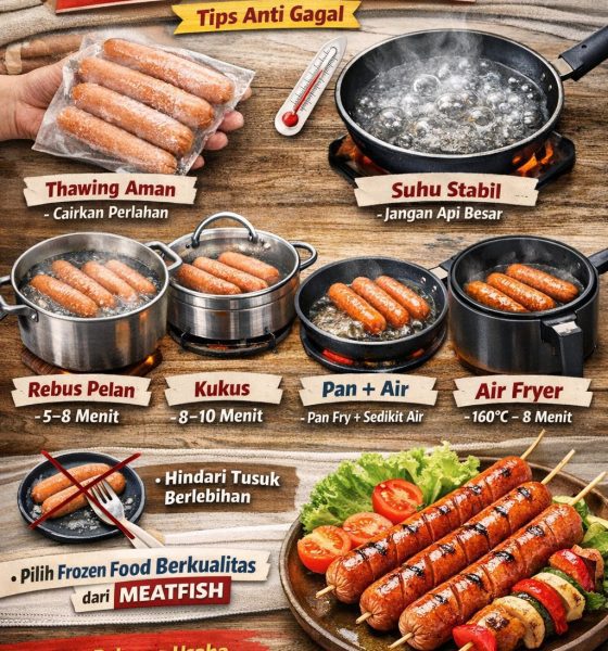 Cara masak sosis frozen food