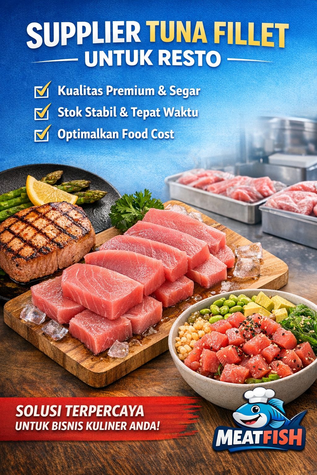 Supplier tuna fillet untuk resto