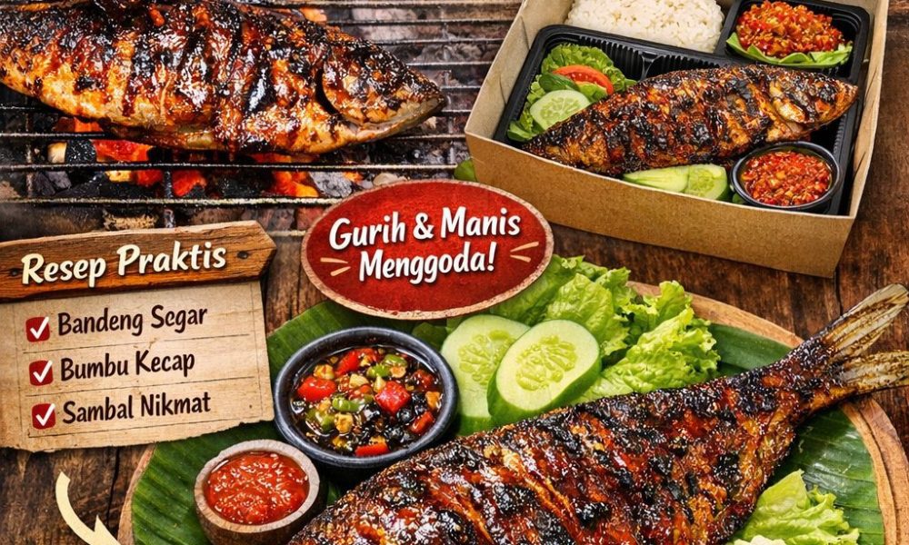 Resep bandeng bakar bumbu kecap