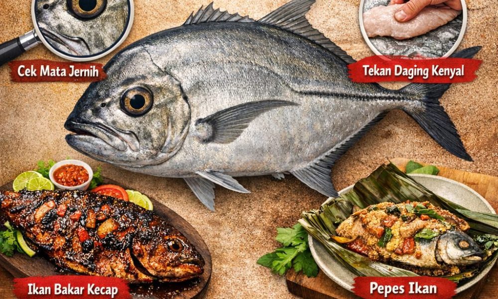 Ikan GT sama dengan ikan kuwe